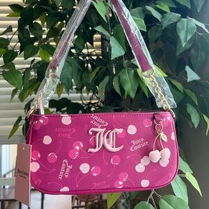 Juicy Couture Cherry Pink Shoulder Bag